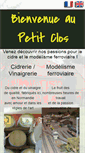 Mobile Screenshot of cidreriepetitclos.fr